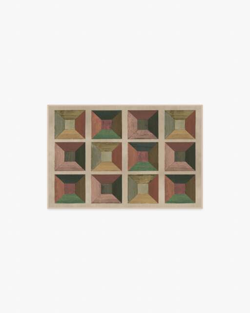 Hedra Soft Auburn Rug Brown - 60x90 - Machine Washable Area Rug - Kid & Pet Friendly - Indoor Rugs - Ruggable - image 1