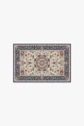 Sima Royal Blue Rug - 60x90 - Machine Washable Area Rug - Kid & Pet Friendly - Indoor Rugs - Ruggable - thumbnail 1
