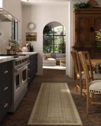 Beatrice Tan Flatwoven Rug - 60x90 - Machine Washable Area Rug - Kid & Pet Friendly - Indoor Rugs - Ruggable - thumbnail 2
