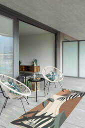 Tulum Desert Sage Outdoor Rug - 75x215 - Machine Washable Area Rug - Kid & Pet Friendly - Outdoor Rugs - Ruggable - thumbnail 2