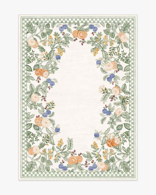 Hilda Neutral Multicolour Flatwoven Rug - 150x215 - Machine Washable Area Rug - Kid & Pet Friendly - Indoor Rugs - Ruggable - image 1