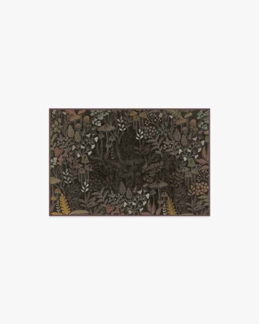 Wildwood Brown Flatwoven Rug - 60x90 - Machine Washable Area Rug - Kid & Pet Friendly - Indoor Rugs - Ruggable