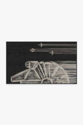 The Rebellion Rug Black & White - 60x90 - Machine Washable Area Rug - Kid & Pet Friendly - Indoor Rugs - Ruggable - thumbnail 2