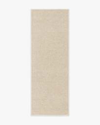 Haven Bleached Performance Weave Rug Beige - 75x215 - Machine Washable Area Rug - Kid & Pet Friendly - Indoor Rugs - Ruggable - thumbnail 1
