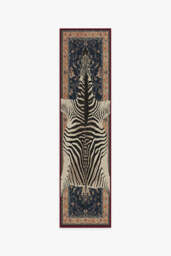 On Safari Sapphire Rug by Iris Apfel - 60x90 - Machine Washable Area Rug - Kid & Pet Friendly - Indoor Rugs - Ruggable - thumbnail 2