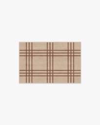 Pierre Rust & Natural Flatwoven Rug - 60x90 - Machine Washable Area Rug - Kid & Pet Friendly - Indoor Rugs - Ruggable - thumbnail 1