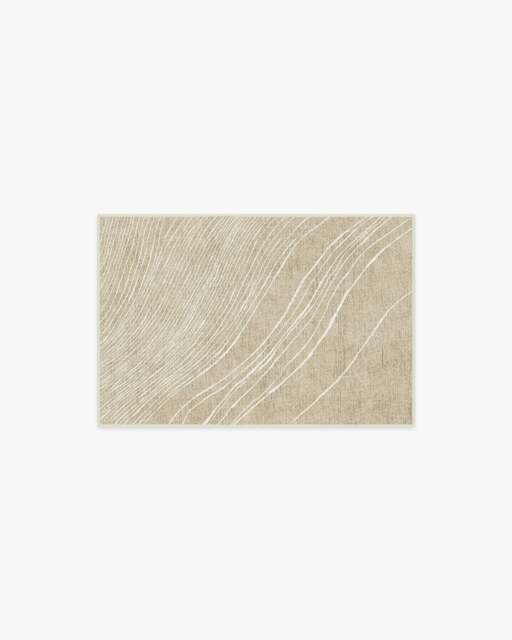 Dune Stone & Ivory Rug by The Local Project - 60x90 - Machine Washable Area Rug - Kid & Pet Friendly - Indoor Rugs - Ruggable - image 1