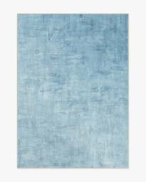 Impasto Slate Blue Rug - 150x215 - Machine Washable Area Rug - Kid & Pet Friendly - Indoor Rugs - Ruggable