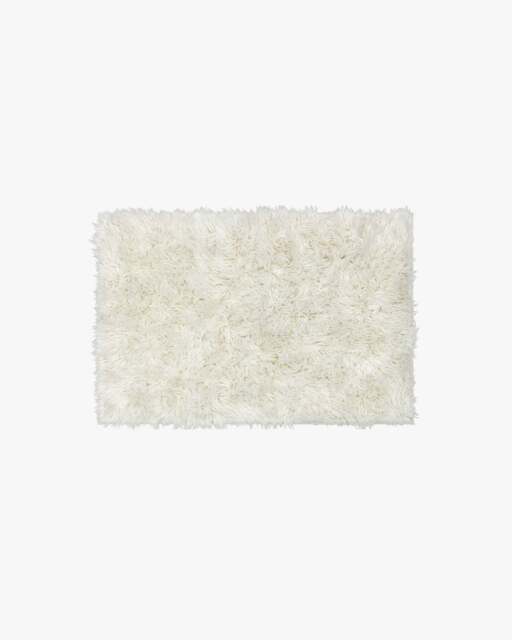 Egret White Shaggy Rug - 60x90 - Machine Washable Area Rug - Kid & Pet Friendly - Indoor Rugs - Ruggable
