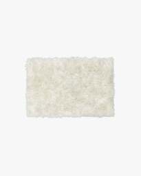 Egret White Shaggy Rug - 60x90 - Machine Washable Area Rug - Kid & Pet Friendly - Indoor Rugs - Ruggable - thumbnail 1