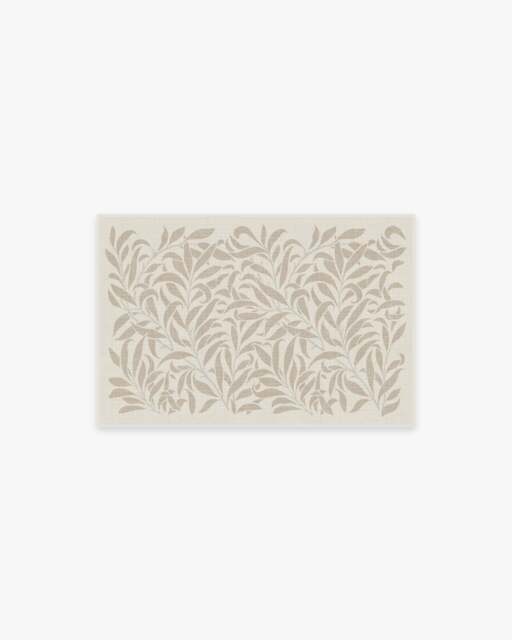 Pure Willow Boughs Natural Rug by Morris & Co. - 60x90 - Machine Washable Area Rug - Kid & Pet Friendly - Indoor Rugs - Ruggable - image 1