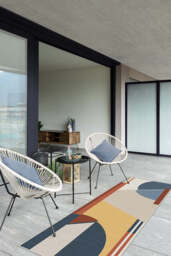 Forma Primary Outdoor Rug Brown - 75x215 - Machine Washable Area Rug - Kid & Pet Friendly - Outdoor Rugs - Ruggable - thumbnail 2