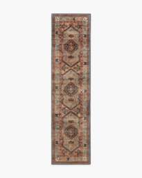 Granada Sunset Terracotta Rug - 75x215 - Machine Washable Area Rug - Kid & Pet Friendly - Indoor Rugs - Ruggable - thumbnail 2