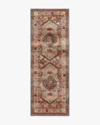 Granada Sunset Terracotta Rug - 75x215 - Machine Washable Area Rug - Kid & Pet Friendly - Indoor Rugs - Ruggable - thumbnail 1