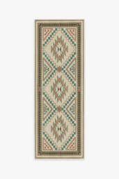 Desert Sunrise Outdoor Rug Beige - 75x305 - Machine Washable Area Rug - Kid & Pet Friendly - Indoor Rugs - Ruggable - thumbnail 2