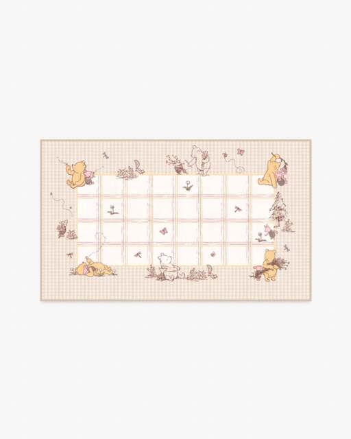 A Picnic Together Cream Multicolour Rug Beige - 90x150 - Machine Washable Area Rug - Kid & Pet Friendly - Indoor Rugs - Ruggable - image 1