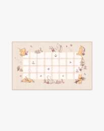 A Picnic Together Cream Multicolour Rug Beige - 90x150 - Machine Washable Area Rug - Kid & Pet Friendly - Indoor Rugs - Ruggable - thumbnail 1