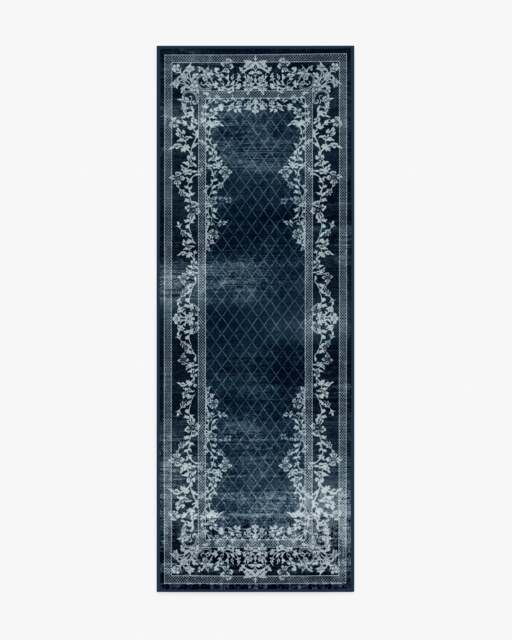 Juliet Navy Rug - 75x215 - Machine Washable Area Rug - Kid & Pet Friendly - Indoor Rugs - Ruggable - image 1