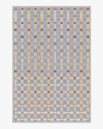 Maja Stone Blue Multicolour Flatwoven Rug - 200x290 - Machine Washable Area Rug - Kid & Pet Friendly - Indoor Rugs - Ruggable - thumbnail 1