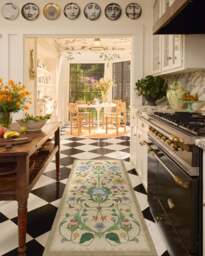 Protea Natural Rug by Iris Apfel - 75x215 - Machine Washable Area Rug - Kid & Pet Friendly - Indoor Rugs - Ruggable - thumbnail 2