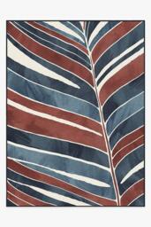 Ombra Americana Outdoor Rug Blue - 275x365 - Machine Washable Area Rug - Kid & Pet Friendly - Outdoor Rugs - Ruggable - thumbnail 1