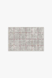 Glen Plaid Rug Black & White - 60x90 - Machine Washable Area Rug - Kid & Pet Friendly - Indoor Rugs - Ruggable - thumbnail 1