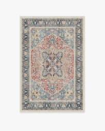 Kamran Cayenne Red Flatwoven Rug - 120x185 - Machine Washable Area Rug - Kid & Pet Friendly - Indoor Rugs - Ruggable - thumbnail 1