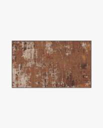 Patina Copper Multicolour Rug Orange - 90x150 - Machine Washable Area Rug - Kid & Pet Friendly - Indoor Rugs - Ruggable