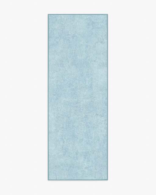 Serenata Blue Rug - 75x215 - Machine Washable Area Rug - Kid & Pet Friendly - Indoor Rugs - Ruggable - image 1