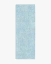Serenata Blue Rug - 75x215 - Machine Washable Area Rug - Kid & Pet Friendly - Indoor Rugs - Ruggable - thumbnail 1