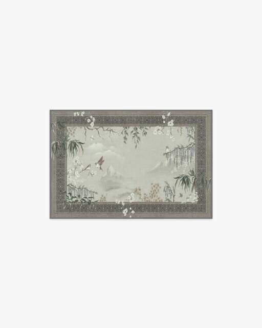 Wren Charcoal & Opal Rug - 60x90 - Machine Washable Area Rug - Kid & Pet Friendly - Indoor Rugs - Ruggable - image 1