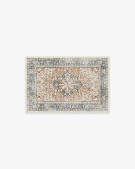 Kamran Coral Rug - 60x90 - Machine Washable Area Rug - Kid & Pet Friendly - Indoor Rugs - Ruggable - image 1