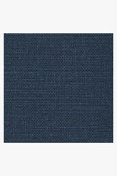 Denim Solid Indigo Blue Outdoor Rug - 150x215 - Machine Washable Area Rug - Kid & Pet Friendly - Indoor Rugs - Ruggable - thumbnail 4