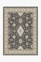 Ranier Dark Wood Outdoor Rug Brown - 150x215 - Machine Washable Area Rug - Kid & Pet Friendly - Indoor Rugs - Ruggable