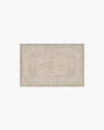 Rowan Soft Grey & Ivory Flatwoven Rug - 60x90 - Machine Washable Area Rug - Kid & Pet Friendly - Indoor Rugs - Ruggable - thumbnail 1