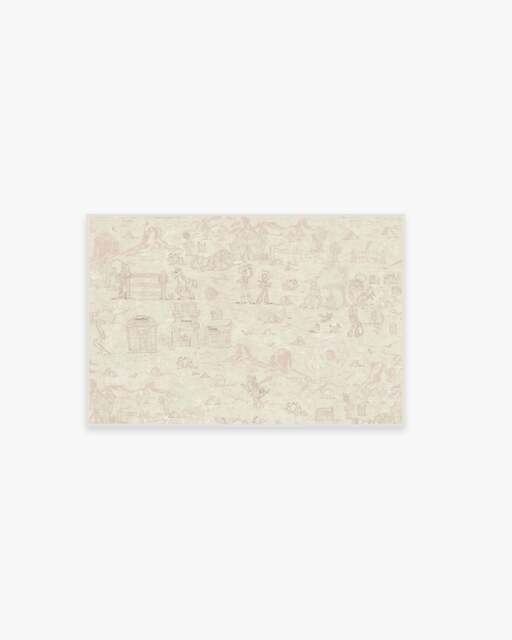 Woody's Roundup Soft Rose Pink Flatwoven Rug - 60x90 - Machine Washable Area Rug - Kid & Pet Friendly - Indoor Rugs - Ruggable - image 1