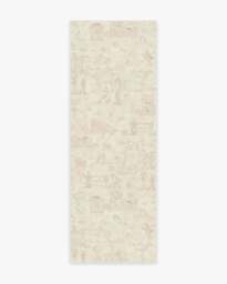 Woody's Roundup Soft Rose Pink Flatwoven Rug - 60x90 - Machine Washable Area Rug - Kid & Pet Friendly - Indoor Rugs - Ruggable - thumbnail 2