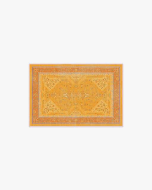 Colourful Loom Mango Flatwoven Rug by Iris Apfel - 60x90 - Machine Washable Area Rug - Kid & Pet Friendly - Indoor Rugs - Ruggable - image 1