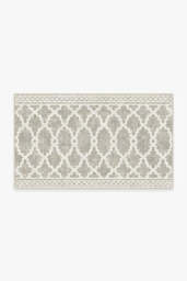 Cleo Trellis Natural Outdoor Rug - 90x150 - Machine Washable Area Rug - Kid & Pet Friendly - Indoor Rugs - Ruggable
