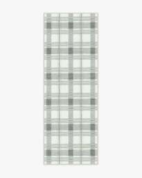 Piper Tartan Grey Rug - 75x215 - Machine Washable Area Rug - Kid & Pet Friendly - Indoor Rugs - Ruggable - thumbnail 1