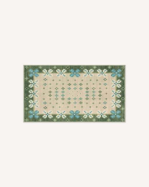 Clove Green Rug by Anthropologie - 60x90 - Machine Washable Area Rug - Kid & Pet Friendly - Indoor Rugs - Ruggable - image 1