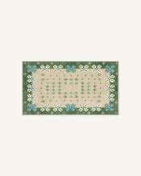 Clove Green Rug by Anthropologie - 60x90 - Machine Washable Area Rug - Kid & Pet Friendly - Indoor Rugs - Ruggable - thumbnail 1
