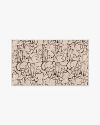 Corrine Natural & Charcoal Flatwoven Rug - 60x90 - Machine Washable Area Rug - Kid & Pet Friendly - Indoor Rugs - Ruggable - thumbnail 2
