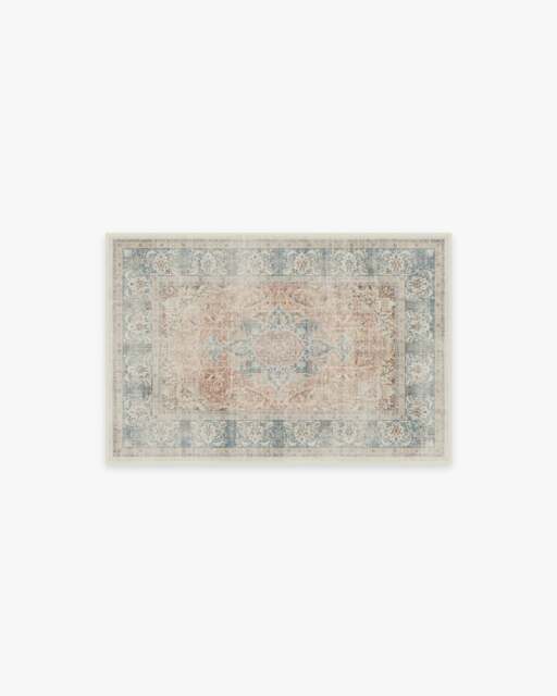 Sarrah Coral Rug - 60x90 - Machine Washable Area Rug - Kid & Pet Friendly - Indoor Rugs - Ruggable - image 1