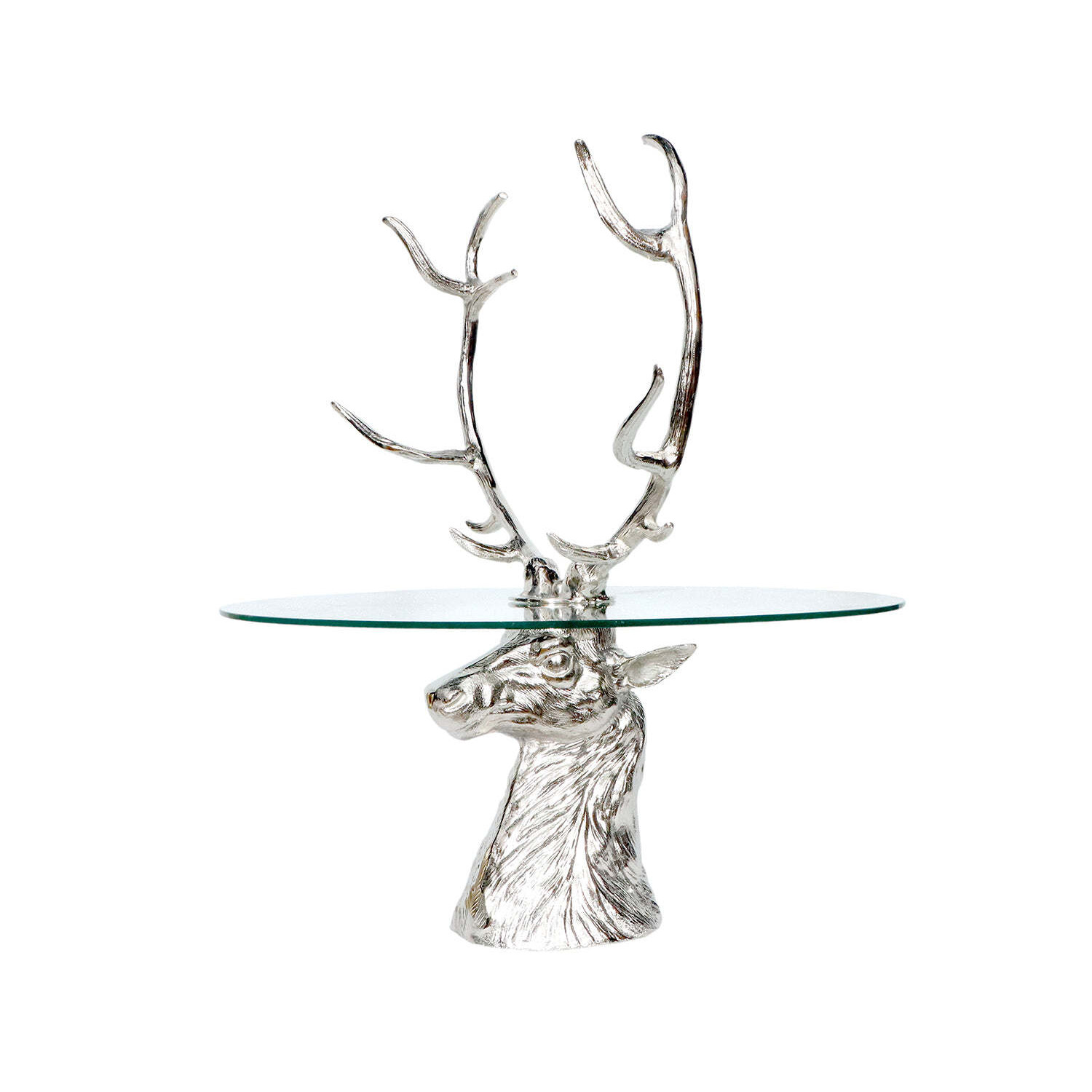 Deer Glass Table 90cm - image 1