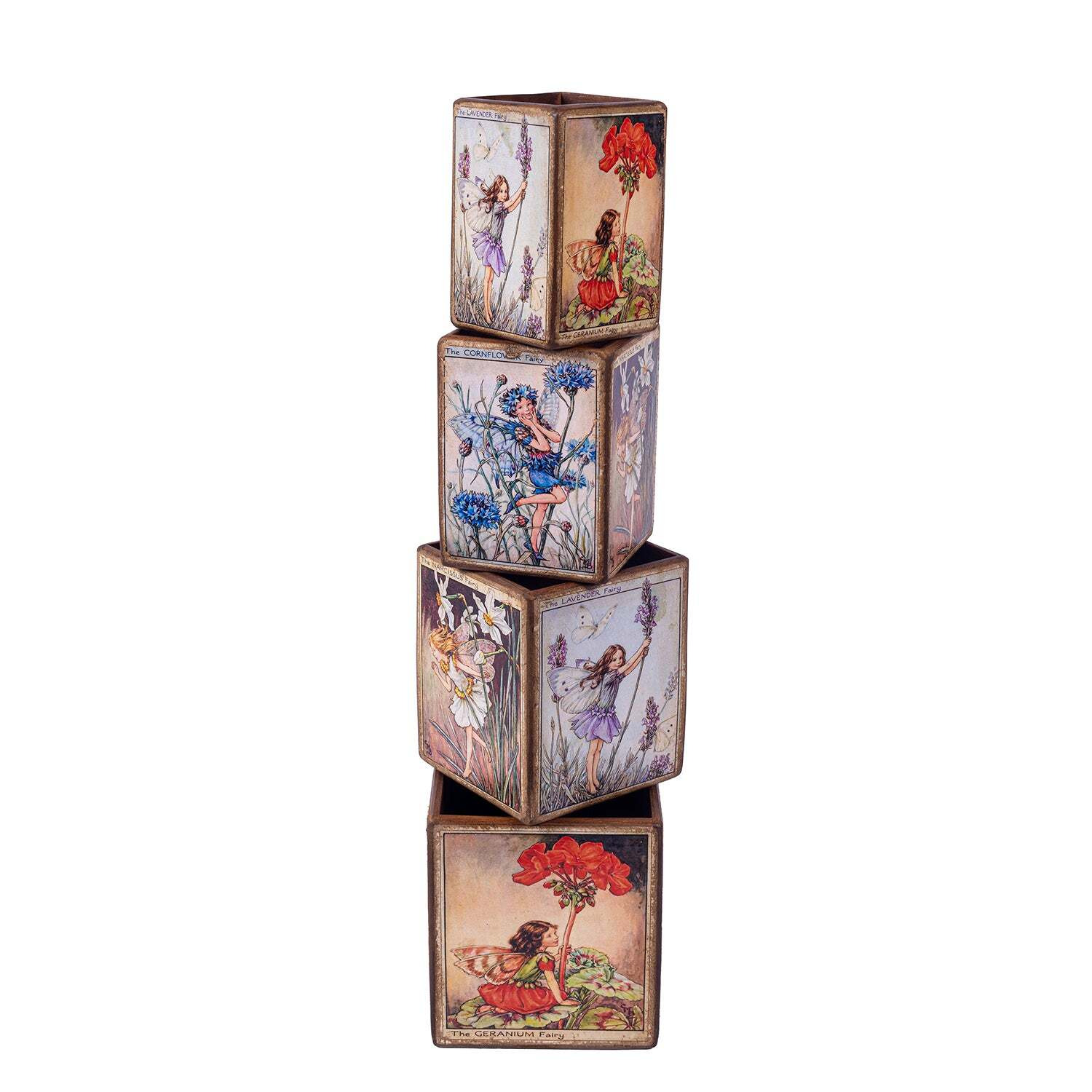 Set of 4 Nesting Fairy Boxes - image 1