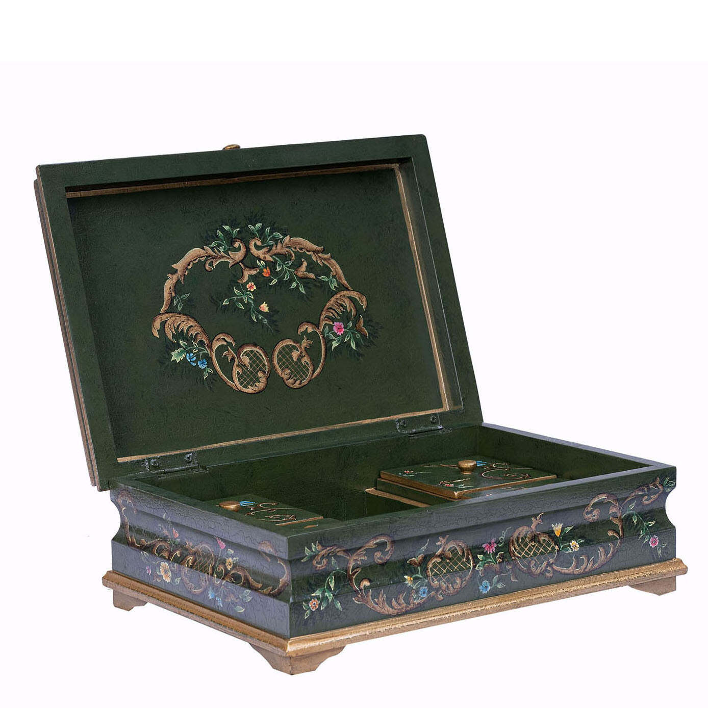 Green Fountain Design Large Jewellery Box - image 1