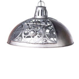 Ceiling Light With Ornate Cog Desgn - thumbnail 1