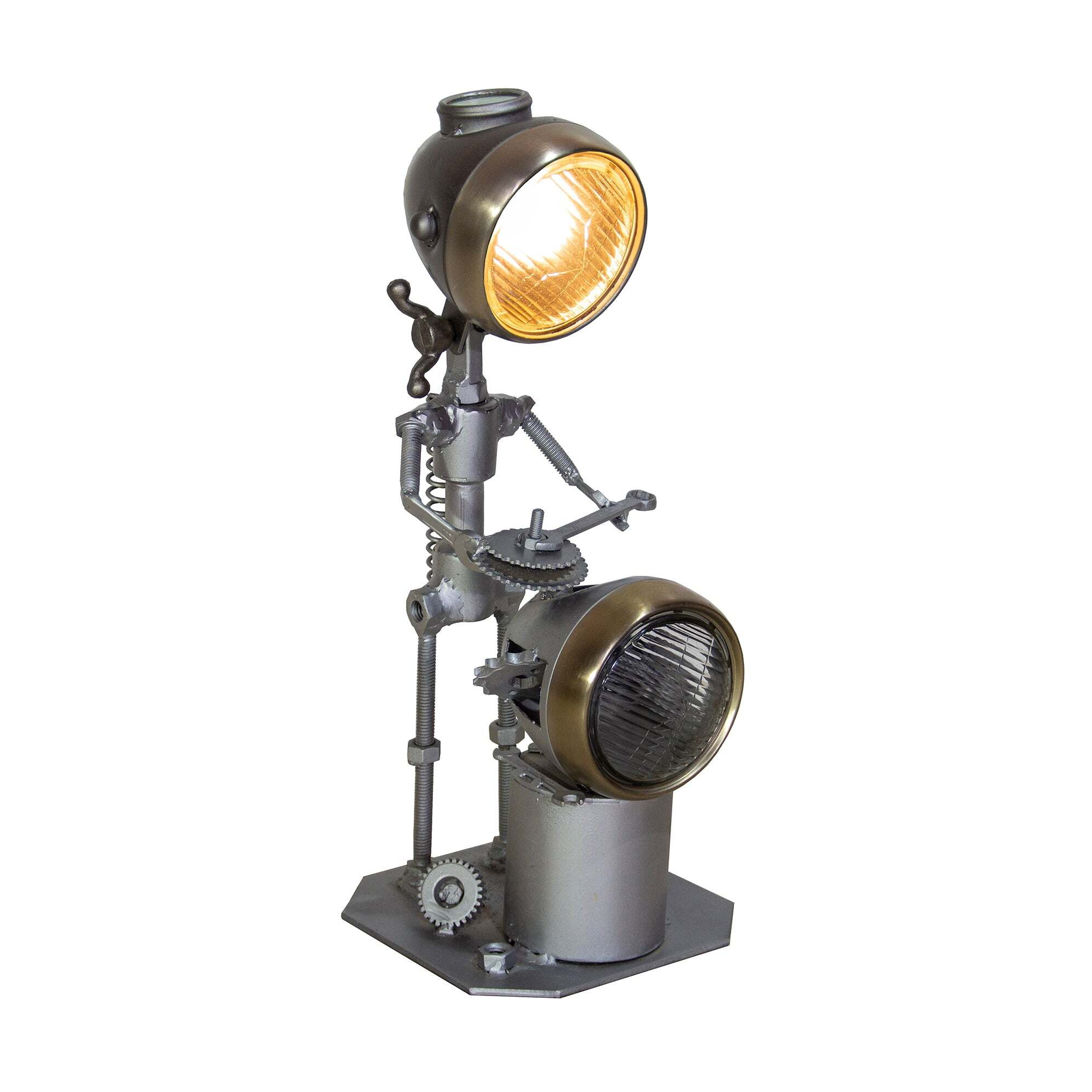 Reclaimed Parts Mechanic Table Lamp - image 1