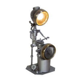 Reclaimed Parts Mechanic Table Lamp - thumbnail 1